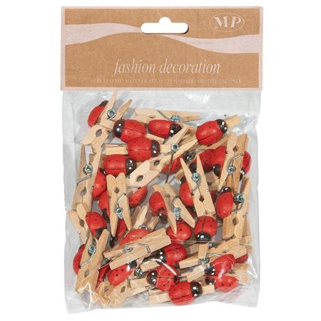 Flory. Mollettine Coccinelle Cm 2.5 (50pz)