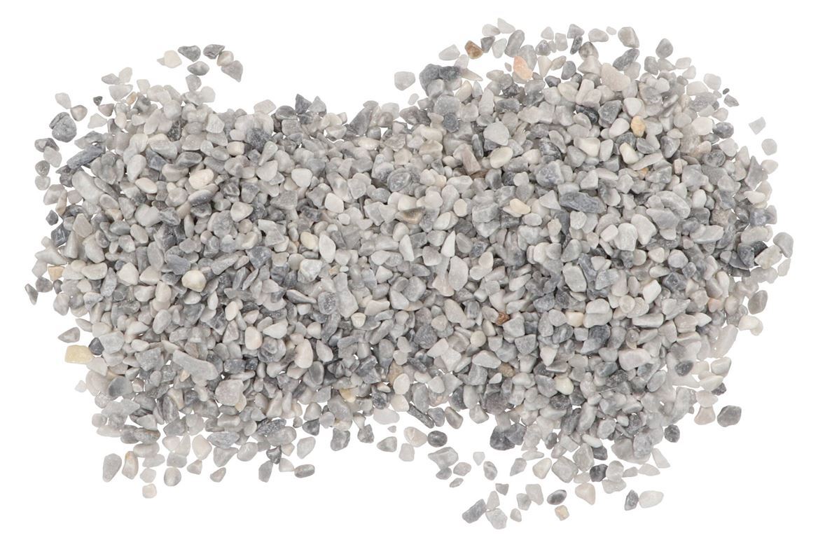 Flory. Sassolini Decorativi Grigio 5-8mm - 5kg