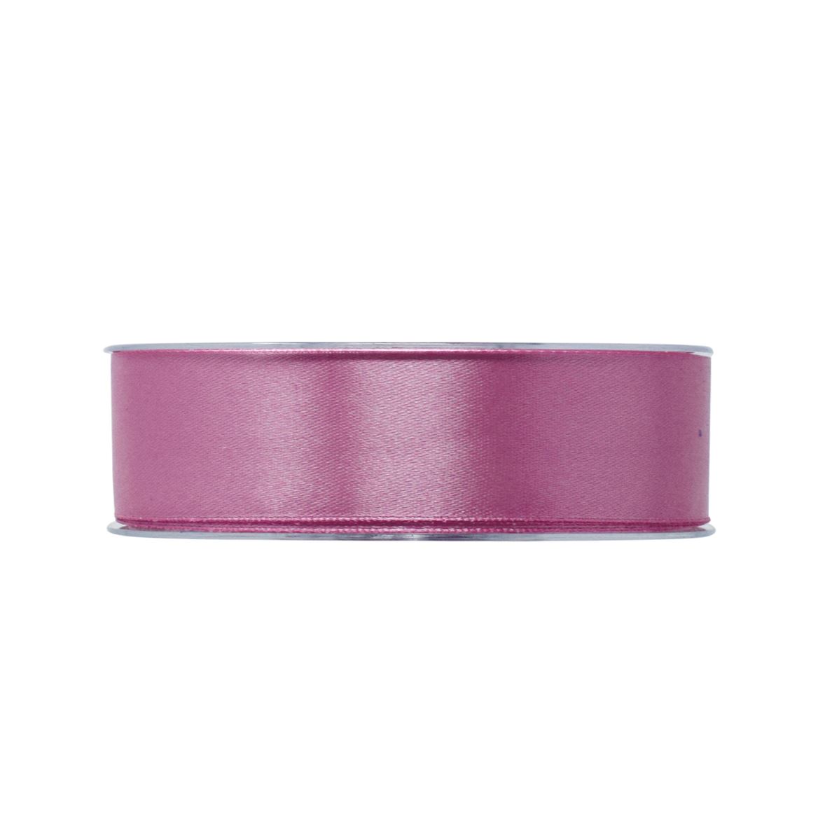 Nastri. Doppio Raso Mm25x50mt Rosa Scuro (09)