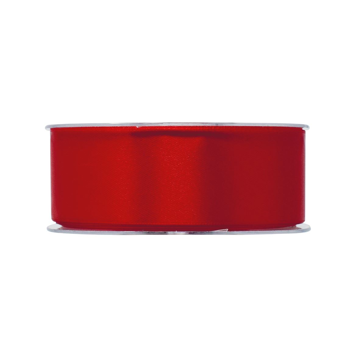 Nastri. Doppio Raso Mm40x50mt Rosso (07)