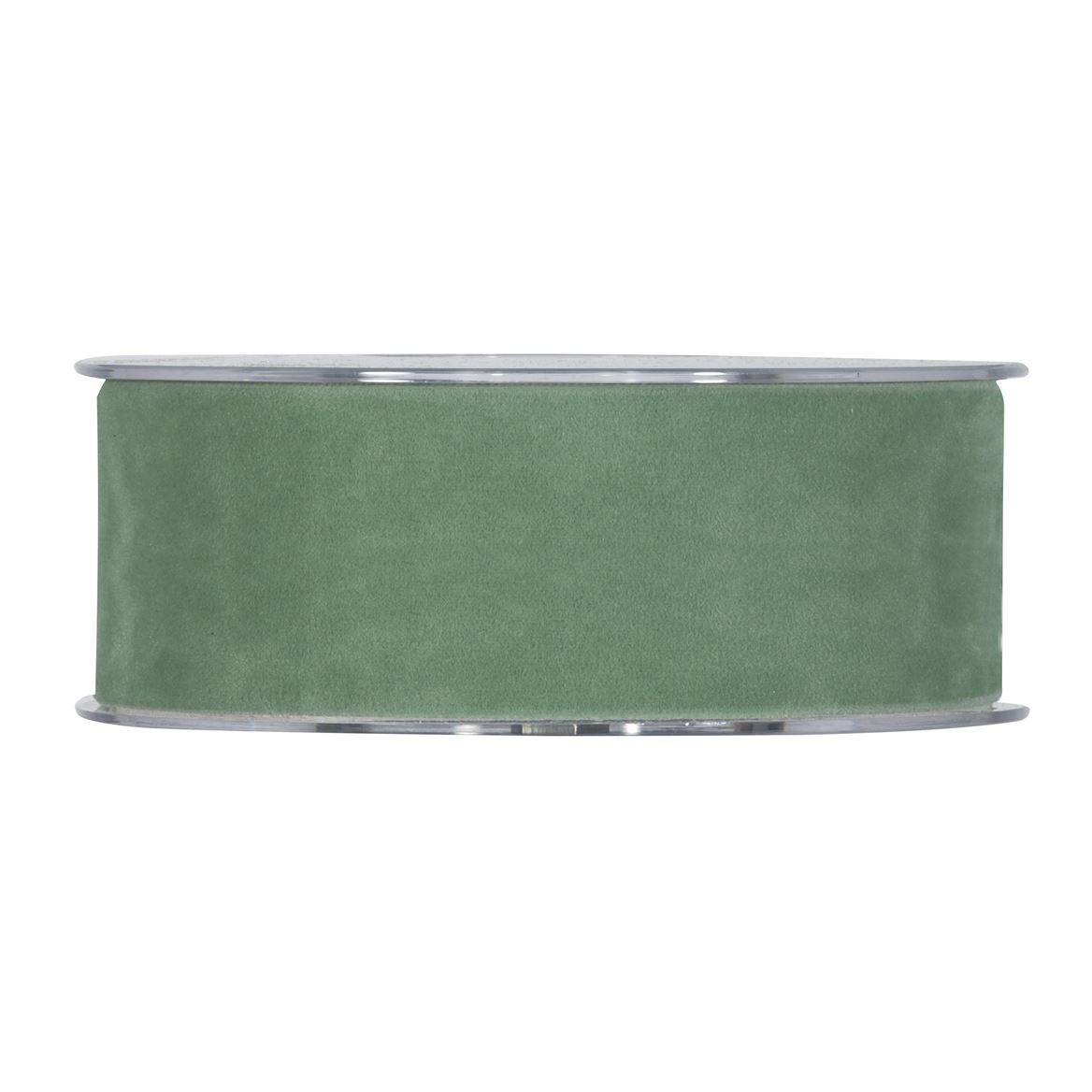 Nastri. Double Velvet Mm40x7mt - Cobalt Green