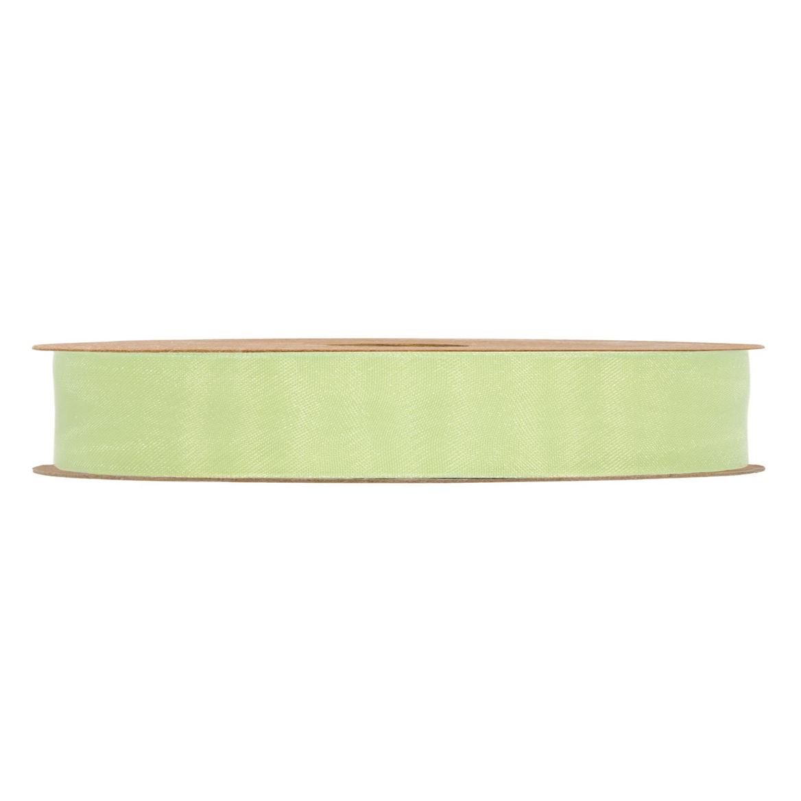 Nastri. Organza Matt Mm15x50m - Lime