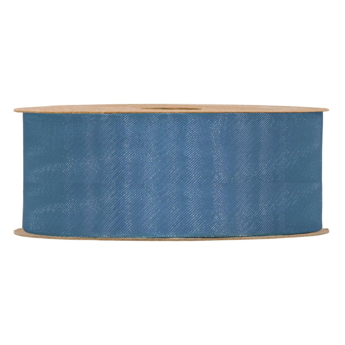 Nastri. Organza Matt Mm40x20m - Smokey Blue