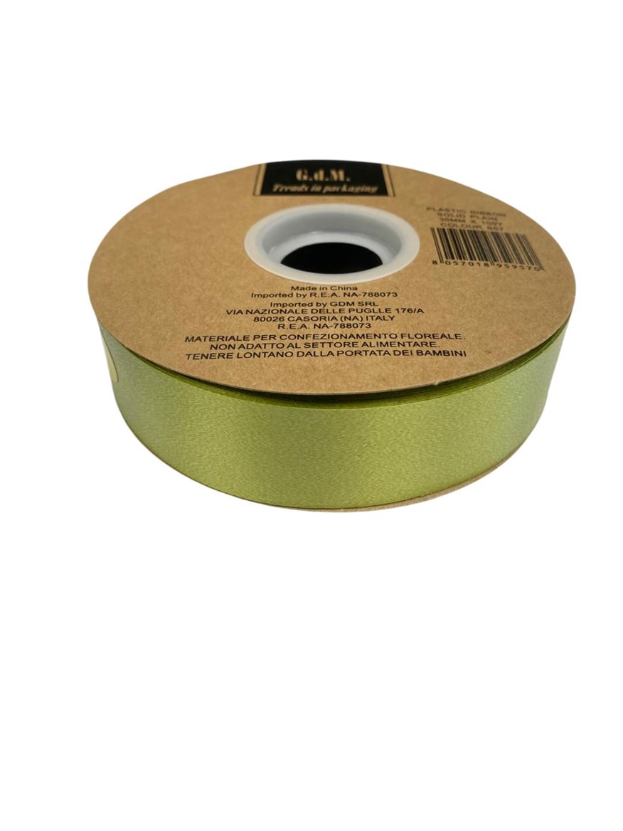 Nastri. Rondella 30mm X 100y. - Moss Green