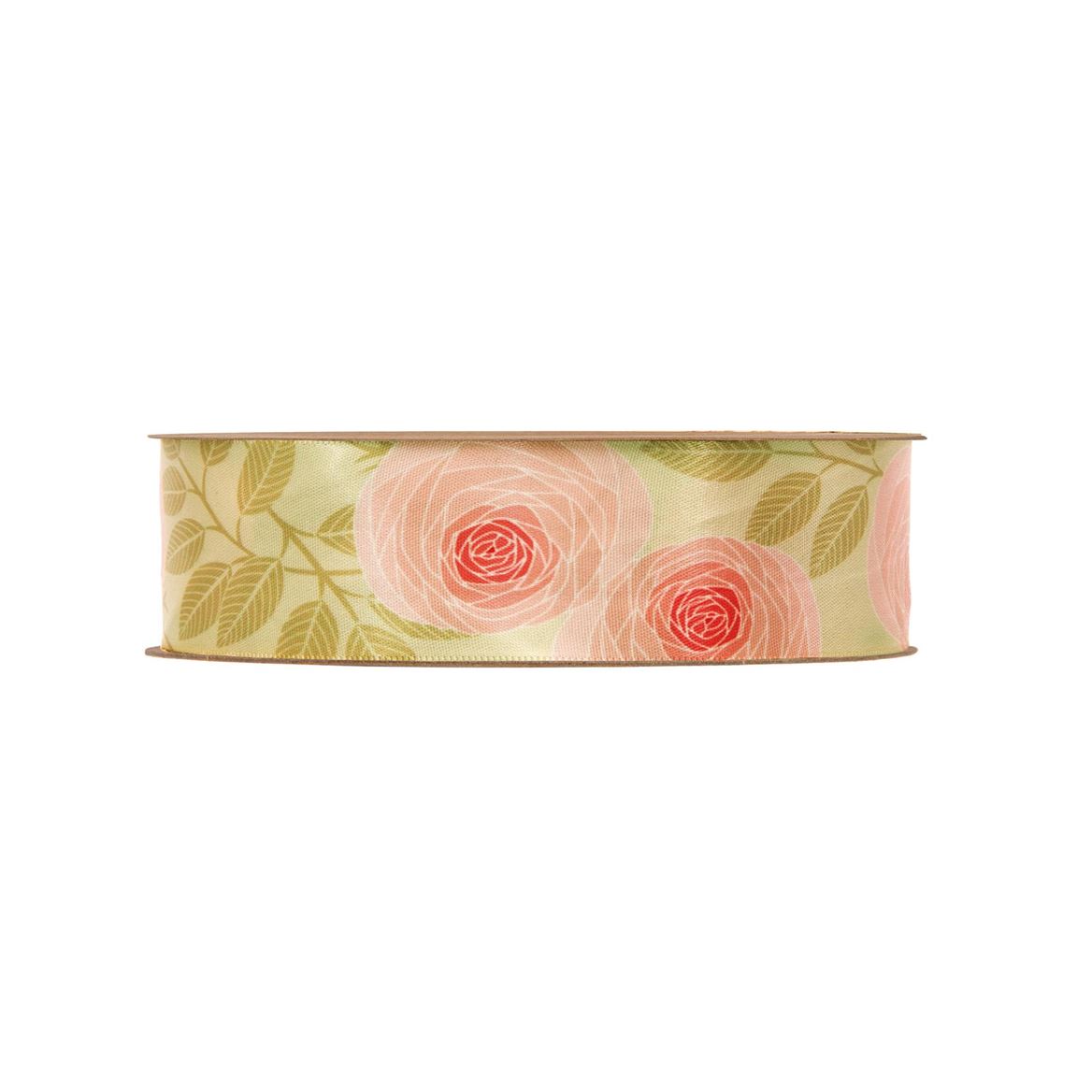 Nastri. Rpet Romantic Roses Mm25 X 15m - Ecru