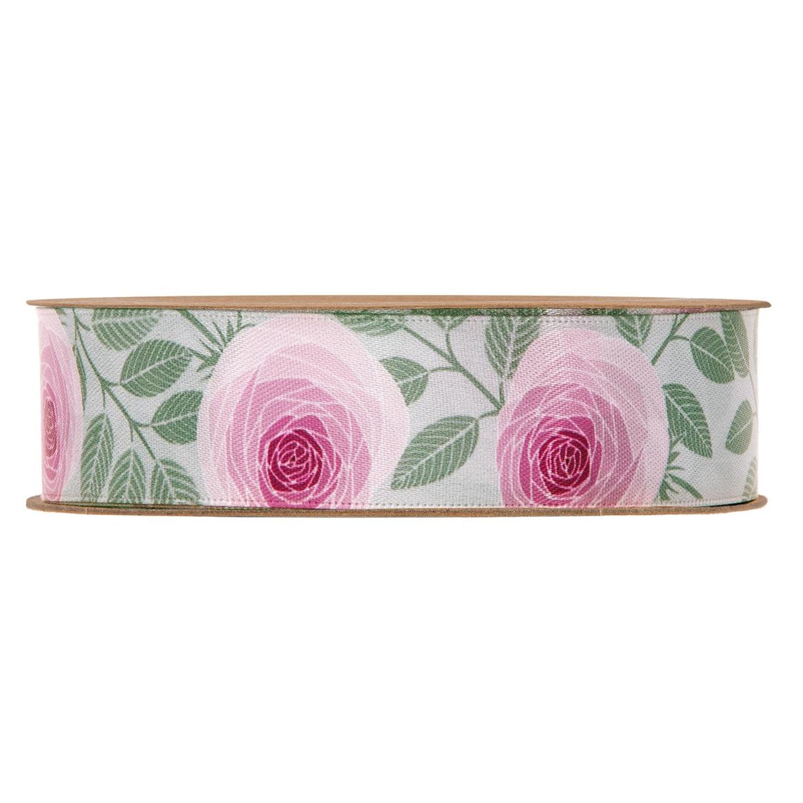 Nastri. Rpet Romantic Roses Mm25 X 15m - Lavender