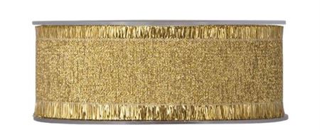 Nastri. Sfrangiato Laminato 25x15m-oro(101)