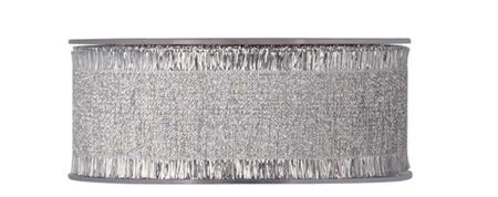 Nastri. Sfrangiato Laminato 40x15m-arg(102)