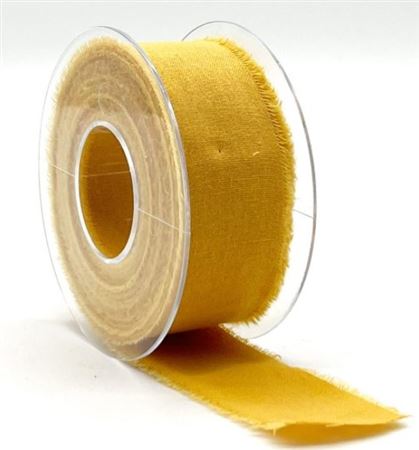 Nastri. Sfrangiato Mm40x15mt Giallo Ocra (05)