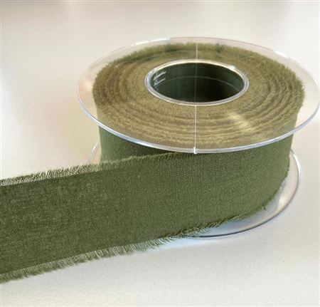 Nastri. Sfrangiato Mm40x15mt Verde Scuro (17)