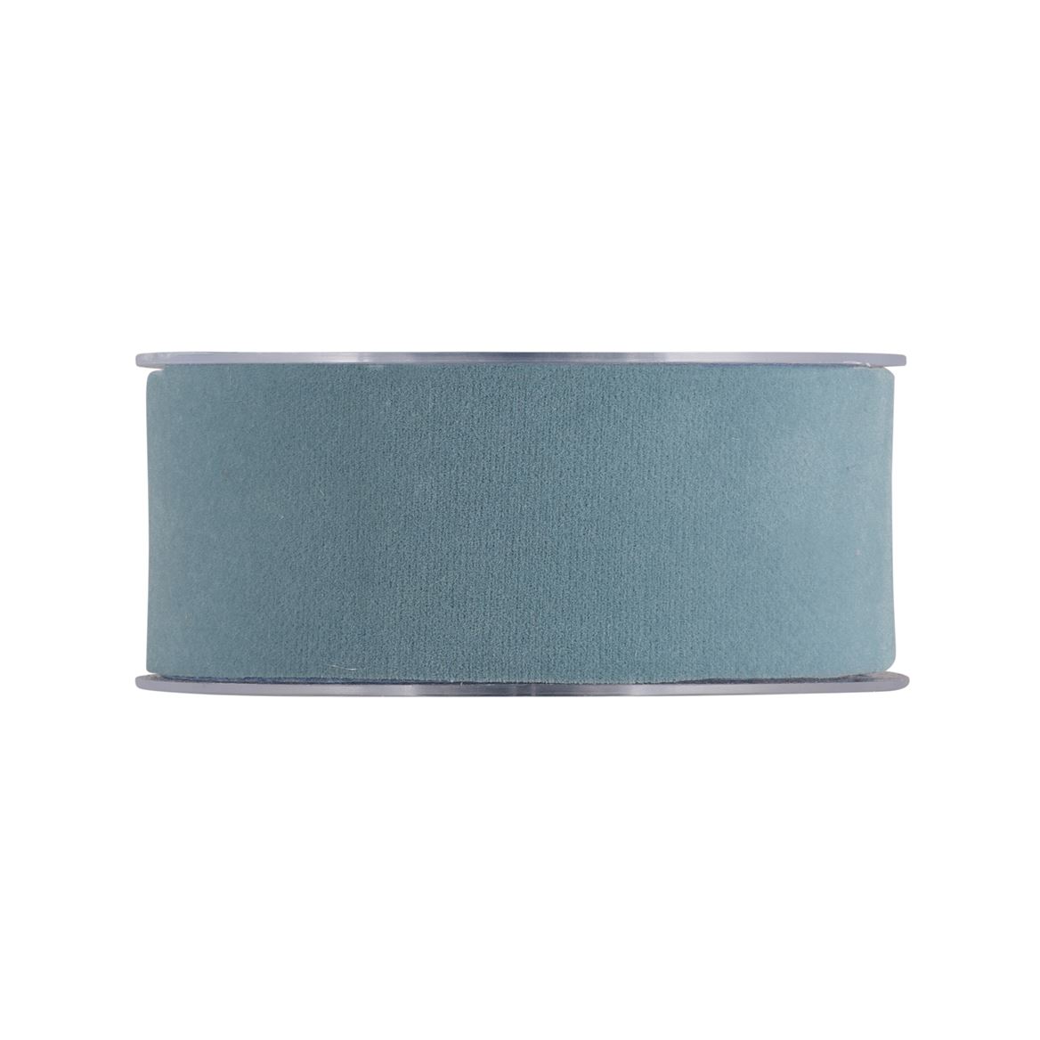 Nastri. Velluto 15x15mt - Azzurro (25)