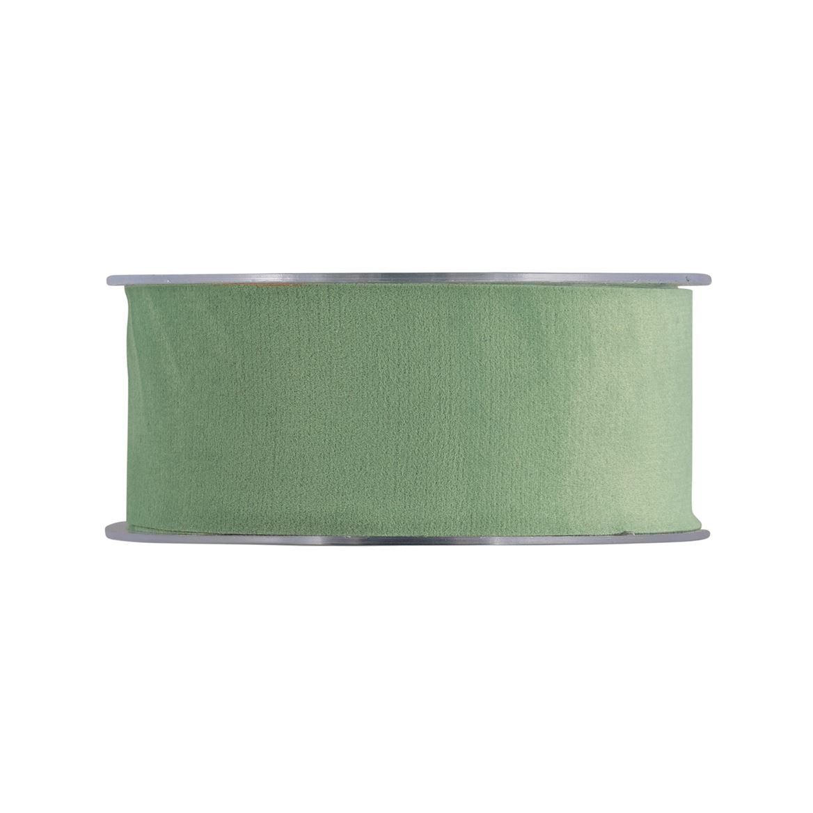 Nastri. Velluto 15x15mt - Verde Chiaro (19)