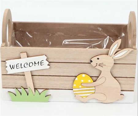 Pasqua. Cass. Legno Eggie D18x10.2 H8x11.5