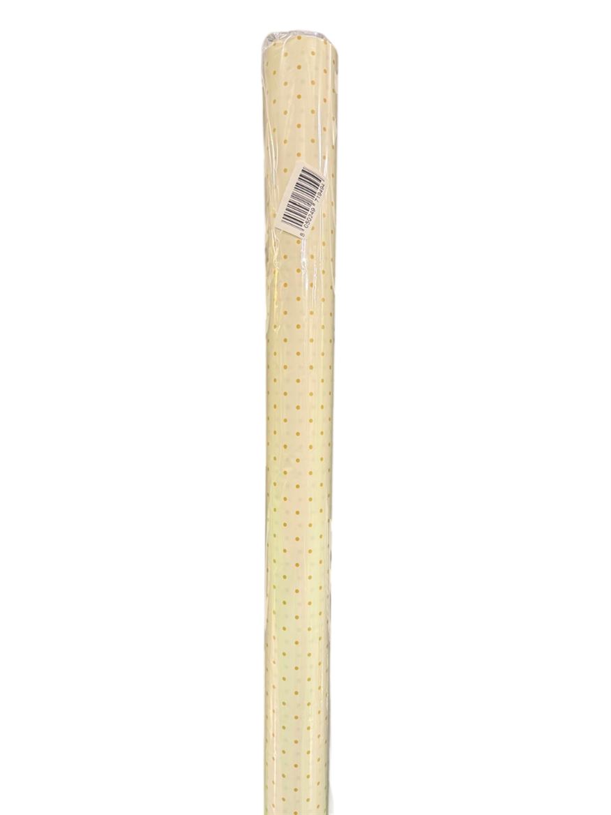 Rotolo Bob. Cartopack Pois 1x25m - Crema