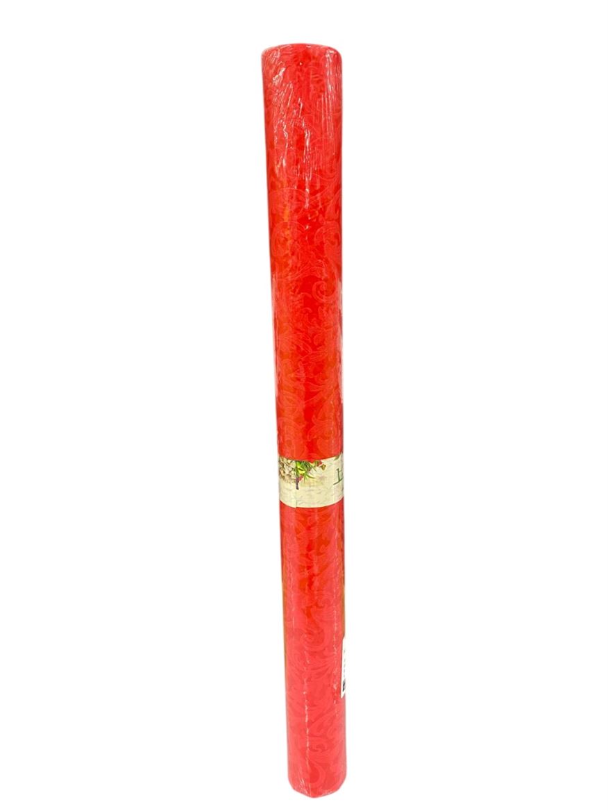Rotolo Bob. Damascato 80cm X 10yards - Rosso