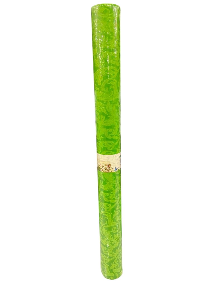 Rotolo Bob. Damascato 80cm X 10yards - Verde Mela
