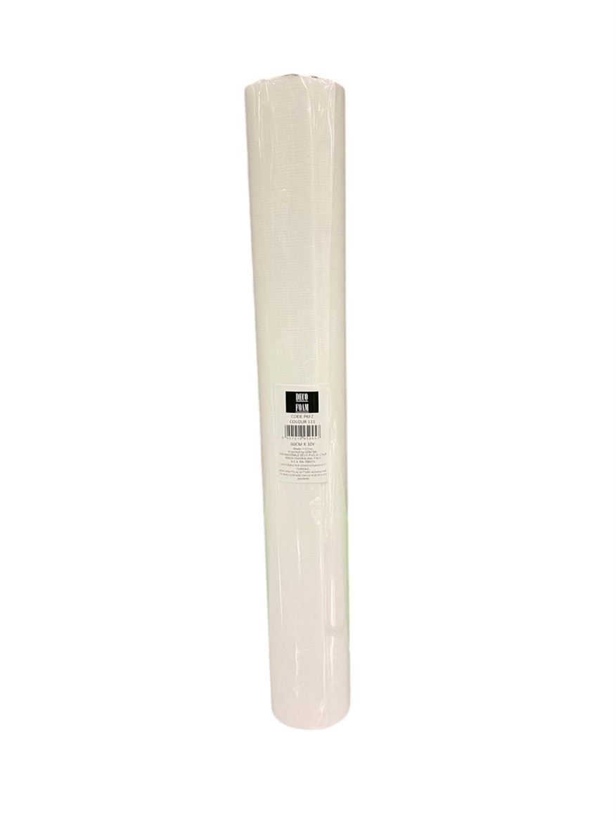 Rotolo Bob. Deco Polyfoam 60cm X 10y. - Bianco
