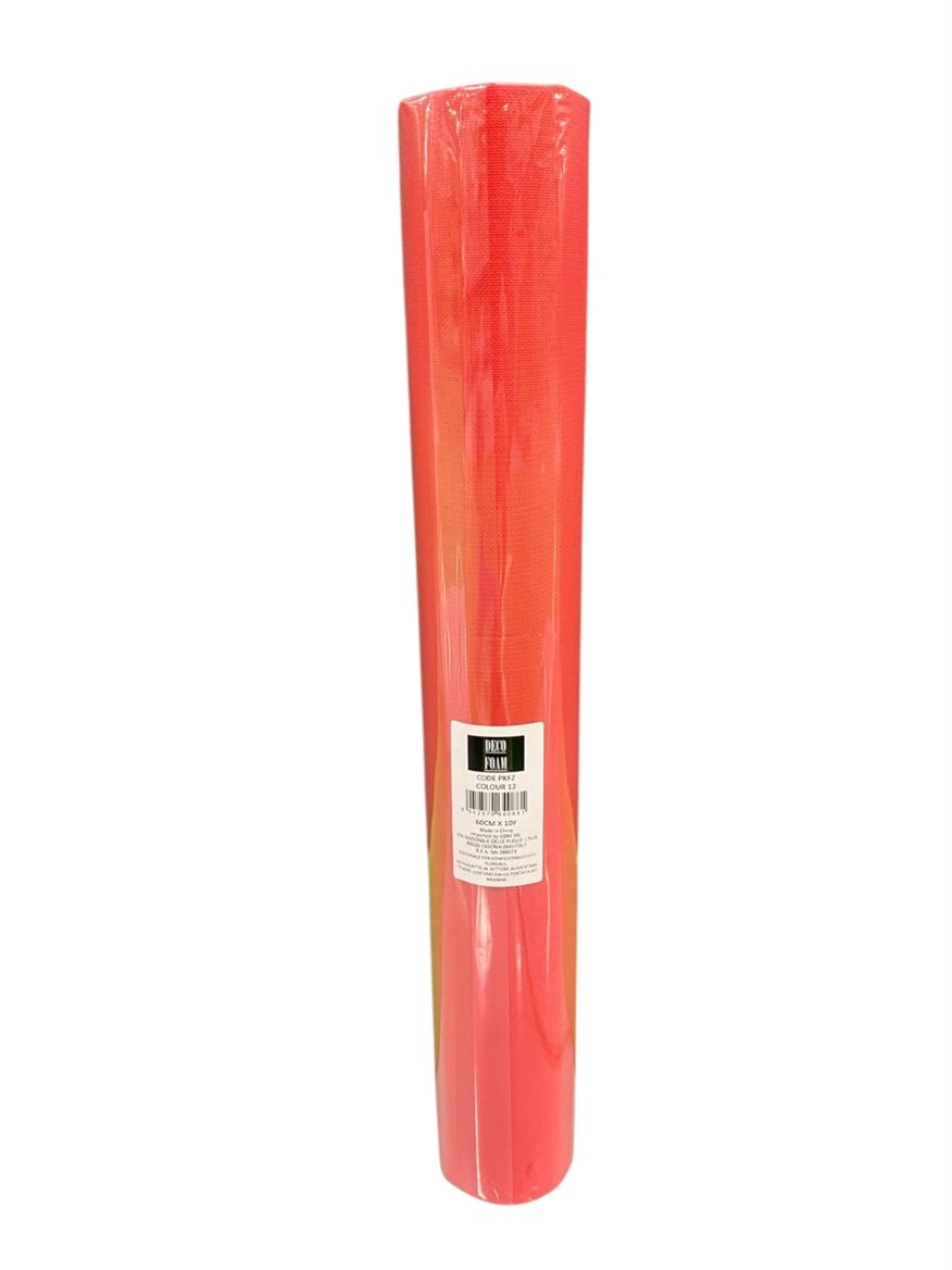 Rotolo Bob. Deco Polyfoam 60cm X 10y. - Rosso