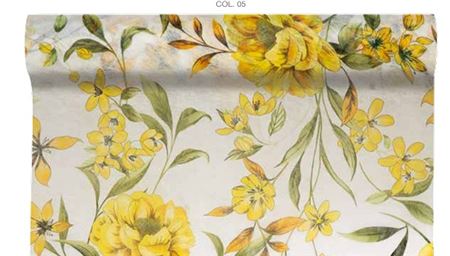 Rotolo Bob. Decofib Magnolia Mm510x9m - Giallo (05