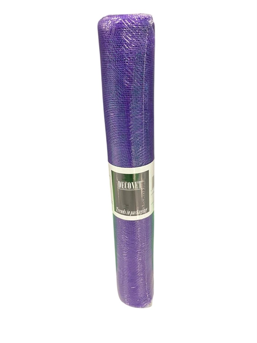 Rotolo Bob. Deconet 54cm X 10 Yard - Viola