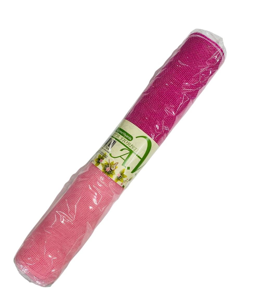 Rotolo Bob. Deconet Bicolor H53cm - Dk.pink-pink