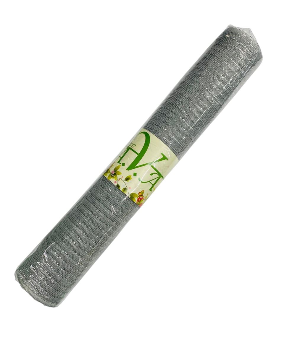 Rotolo Bob. Deconet Metallic H.53cm - Argento