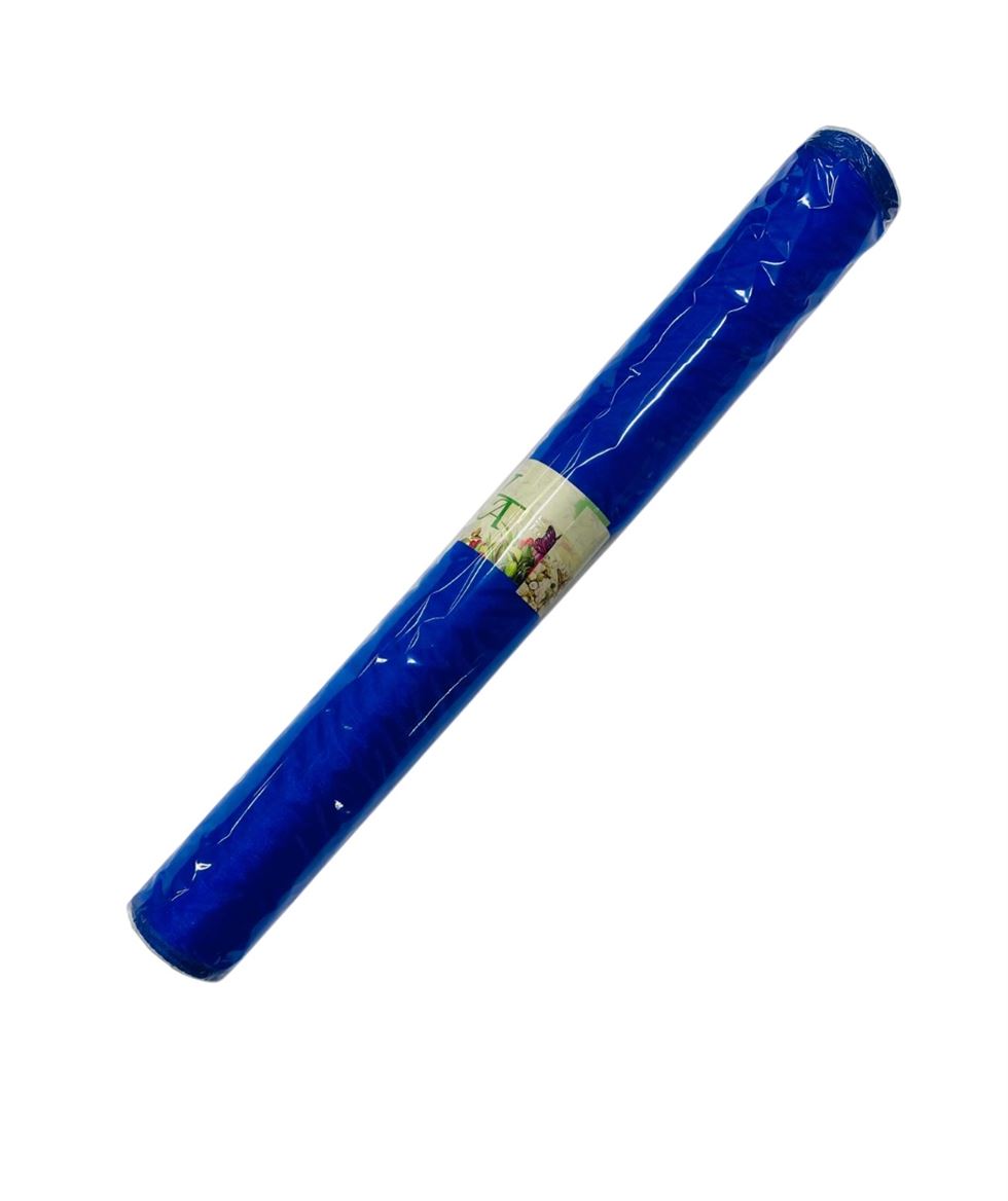 Rotolo Bob. Organza 48cm X 9mt - Blu