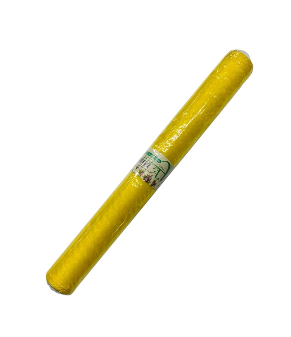 Rotolo Bob. Organza 48cm X 9mt - Giallo