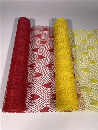 Rotolo Bob. Spider Cuore Giallo 50cm X 5y