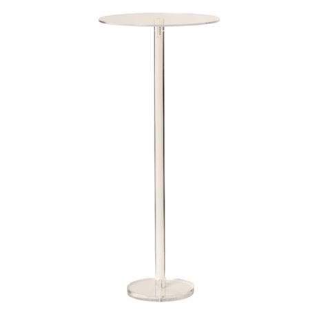 Strutture. Alzatina Circolare In Plex. D.35 H.80cm