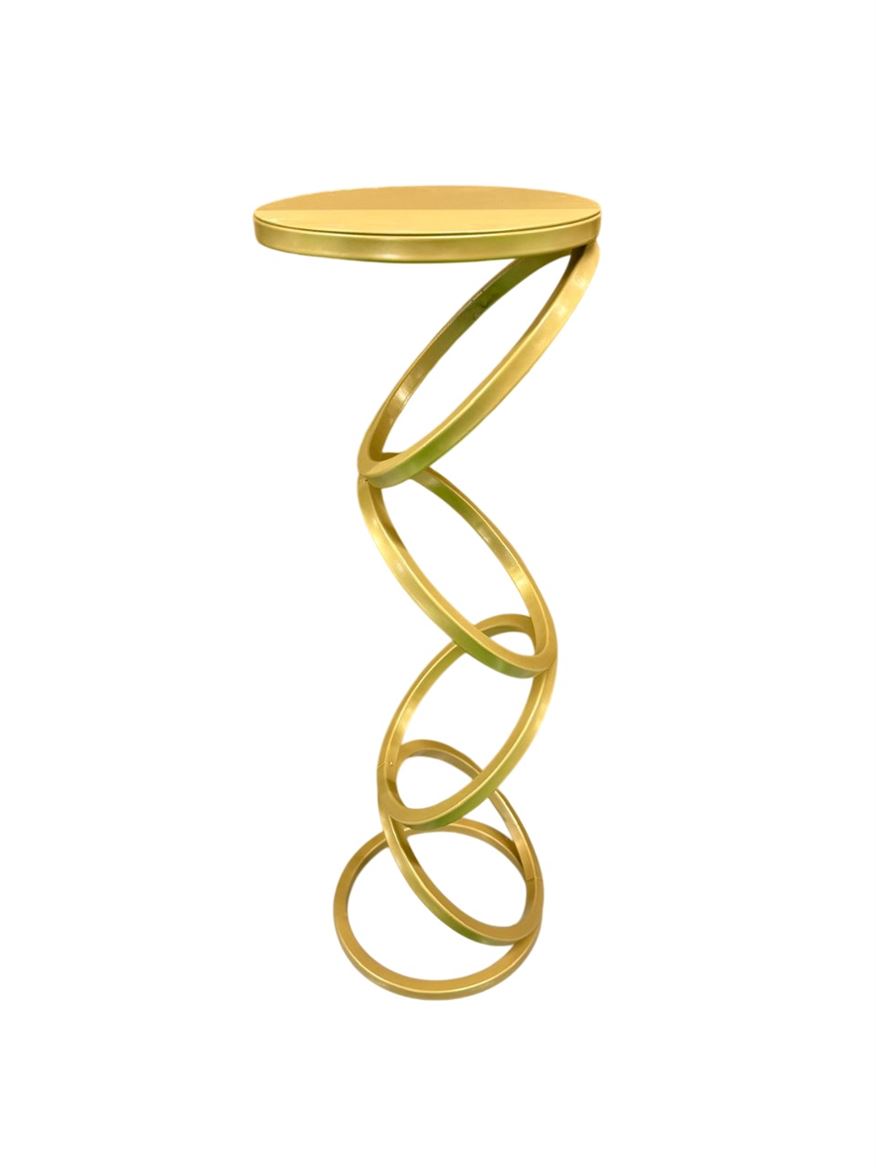 Strutture. Centrotavola Dischi H.60 D.20 - Oro