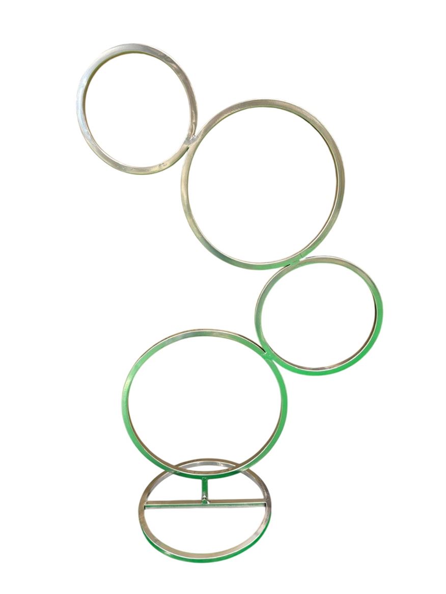 Strutture. Cherchi Svasati H80cm - Argento