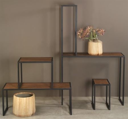 Strutture. Set5tavolini Calamitati 25x35h40 50x35h