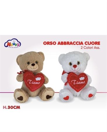 Sv. Orso Abbr Cuore 2 Col. - 30cm
