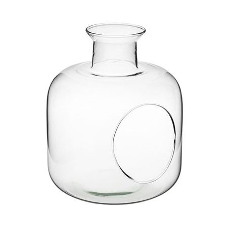 Terrarium. Bottiglia Con Buco H23 D19cm