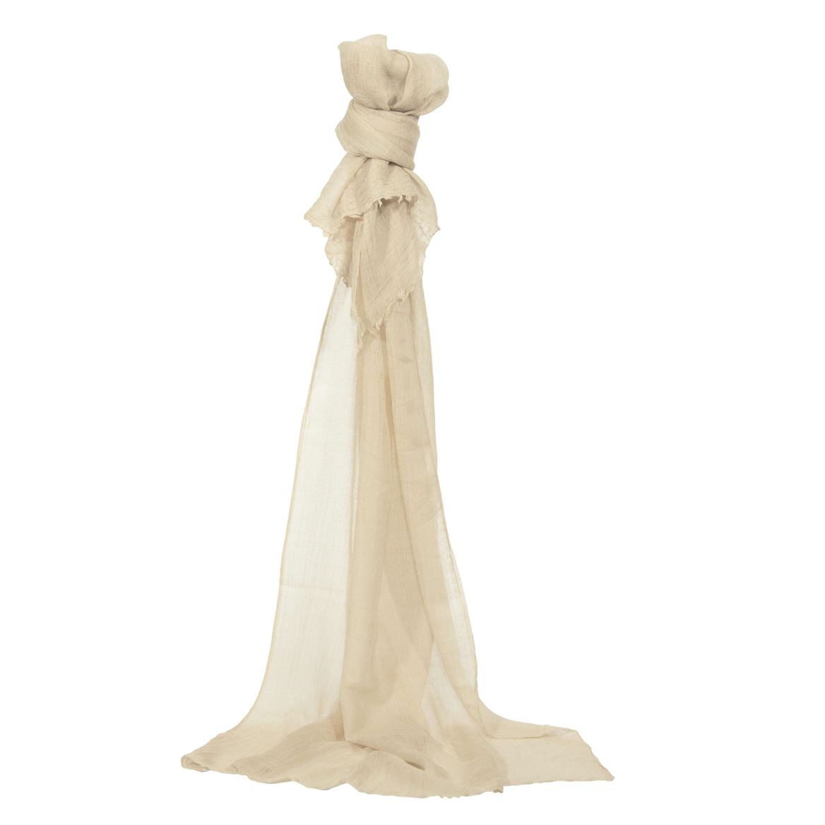 Tessuti. Pashmina Cm190x95 - Beige