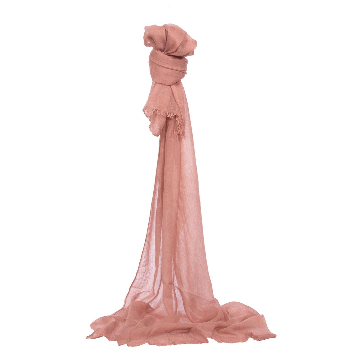 Tessuti. Pashmina Cm190x95 - Old Pink