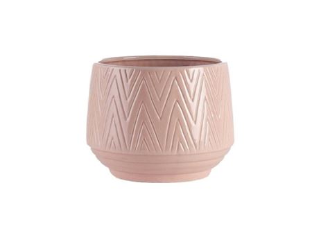 Vasi Ceramica. Angoli D15 H12cm - Rosa