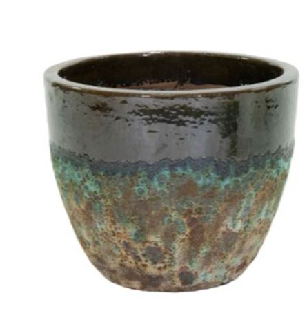 Vasi Ceramica. Ant 2tone Egg D30 H24cm - Jade