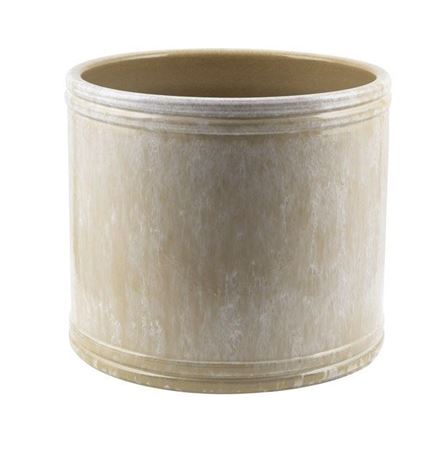 Vasi Ceramica. Cilindro H26 D29cm - Avorio
