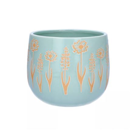 Vasi Ceramica. Flair D.11.5 H.9.5cm - Light Blue