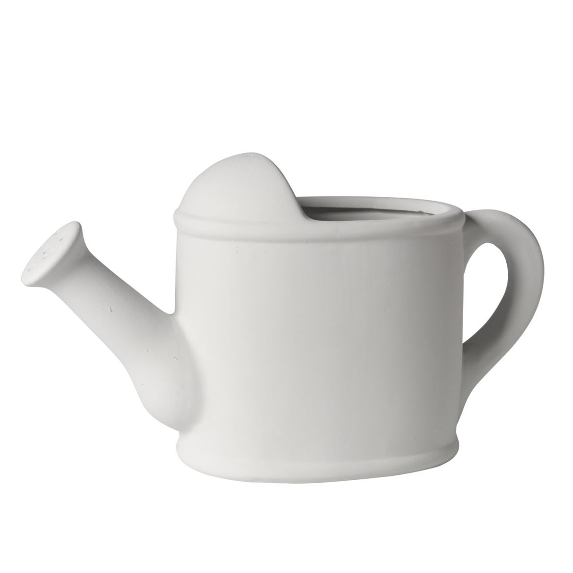 Vasi Ceramica. Innaffiatoio 36x15x21cm - Grey