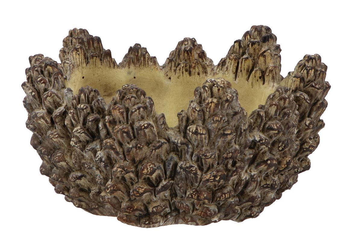 Vasi Ceramica. Natural Pinecone Round Edge 2