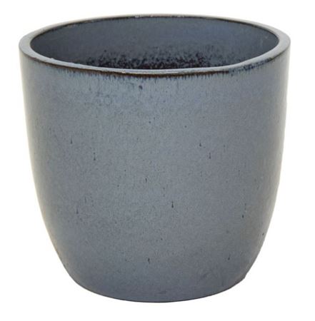 Vasi Ceramica. Noble Egg D40 H36cm - Ant Blue