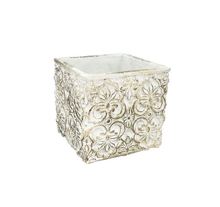 Vasi Ceramica. Quadro Con Greche Oro 12.5x12.5cm