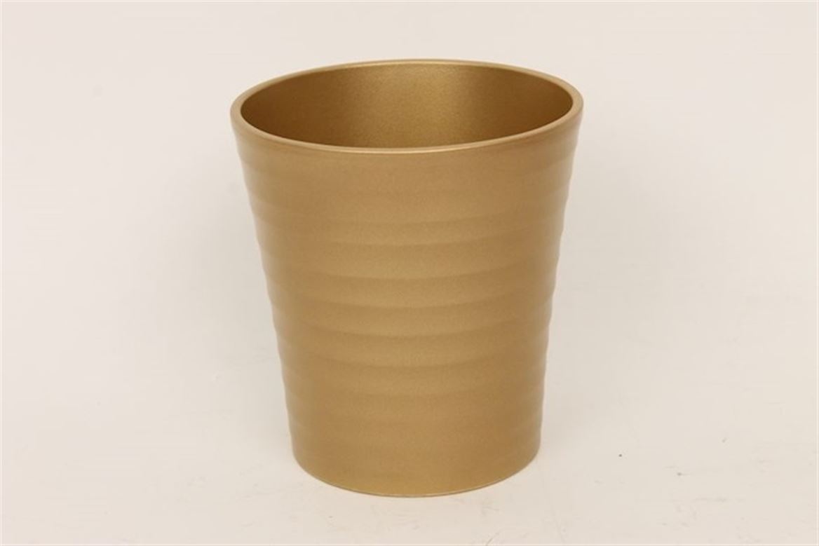 Vasi Ceramica. Vt Gold D.12.5cm