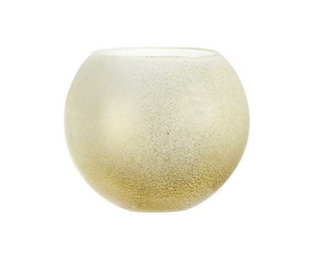 Vasi Vetro. Sfera D.16 H.12.5cm Cosmos - Bianco