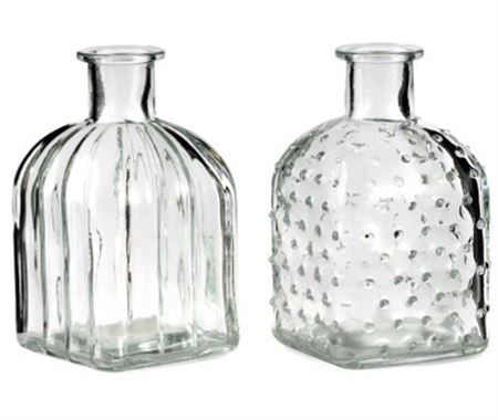 Wedd. Bottiglia 2mix 6.5h14cm Trasparente
