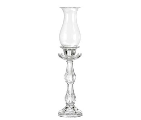 Wedd. Candelabro Deco D10h52cm - Trasparente
