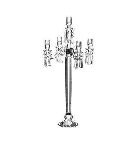 Wedd. Candeliere Cristallo H.75 D.38cm